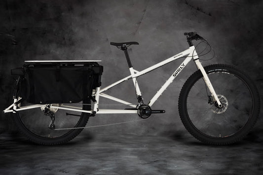 Surly Big Fat Dummy bike white color side view