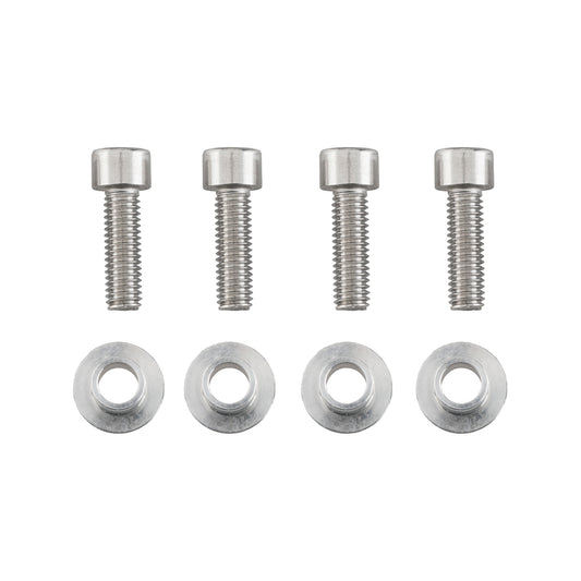 Surly Big Dummy Mushroom Nuts four with washers on white background