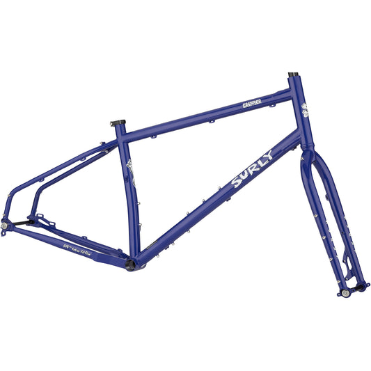 Surly Grappler Frameset Subterranean Homesick Blue side view