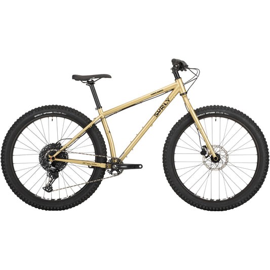 Surly Karate Monkey Rigid Mountain Bike Fool's Gold side view
