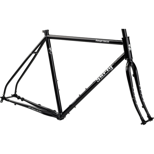 Surly Midnight Special frameset in Hi-Viz black color side view