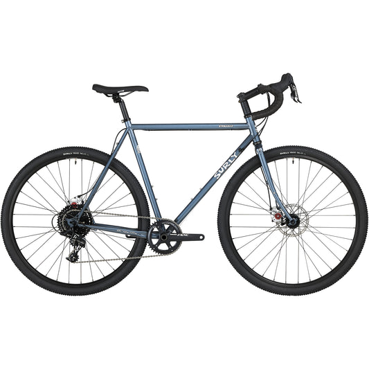 Surly Straggler 700c bike Cold Steel Blue side view