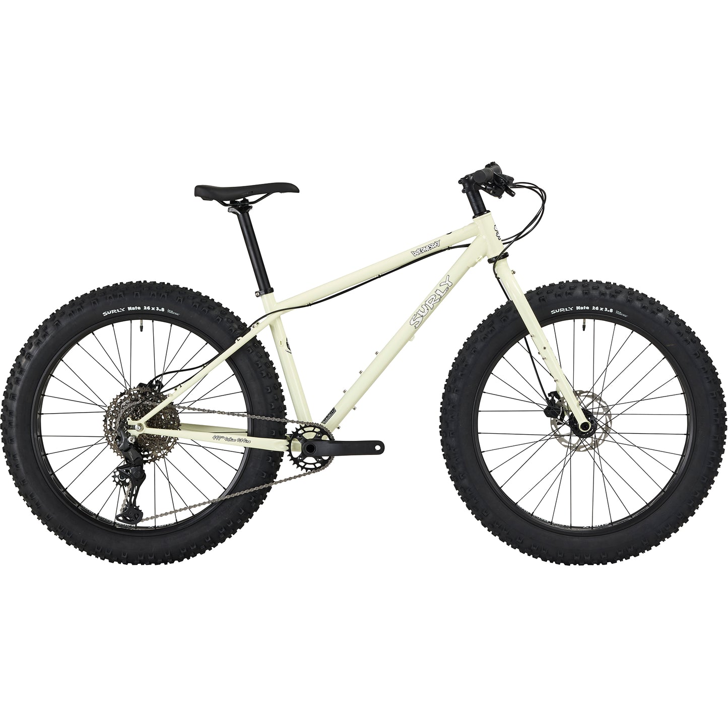 Surly Wednesday bike light yellow color side view